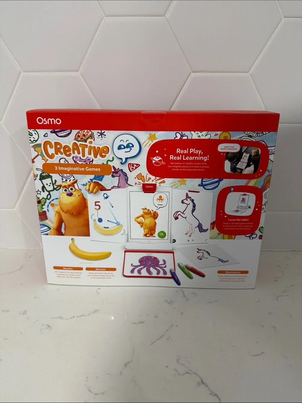 Osmo Creative Starter Kit for Kids - White and Red